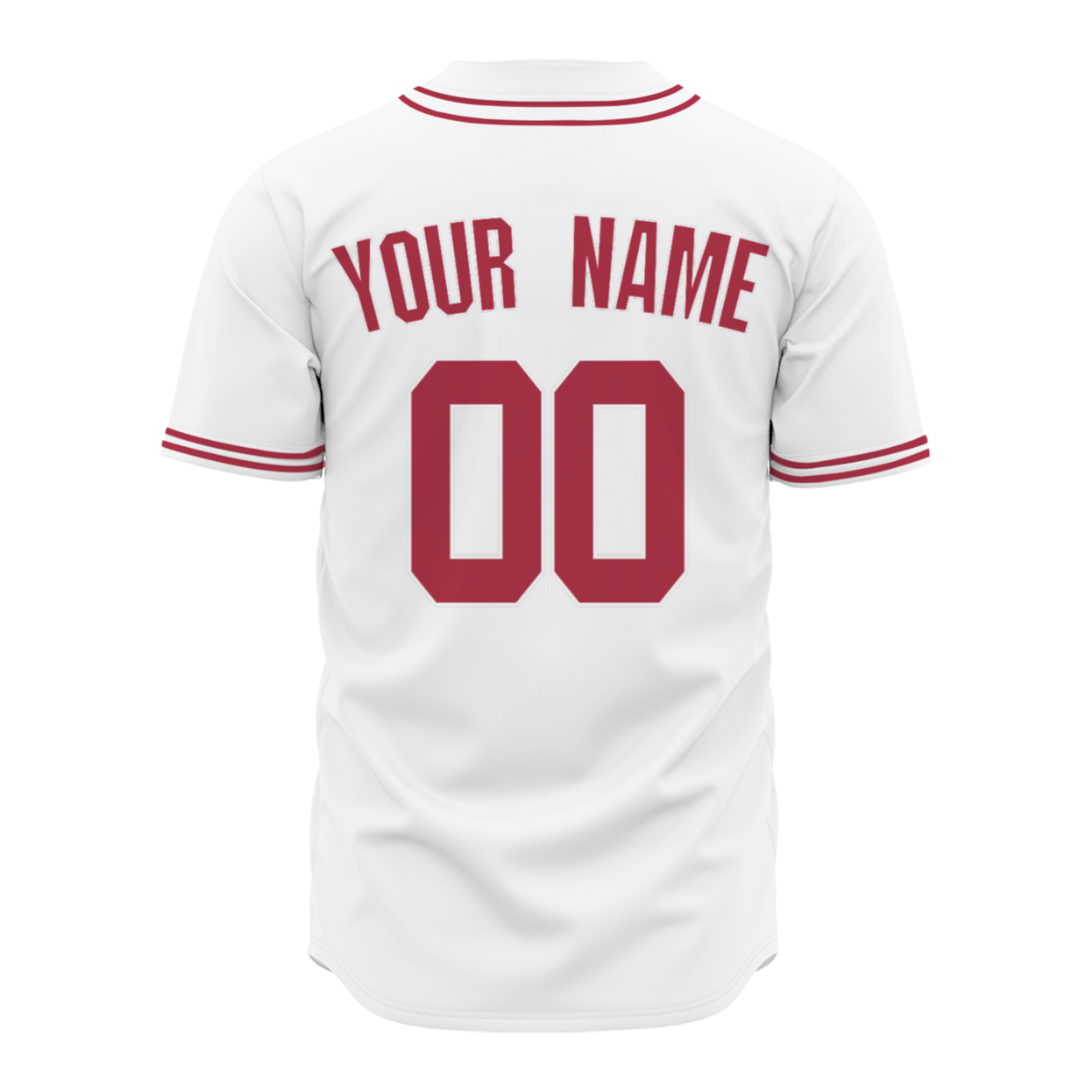 Custom White Black-White Authentic Baseball Jersey