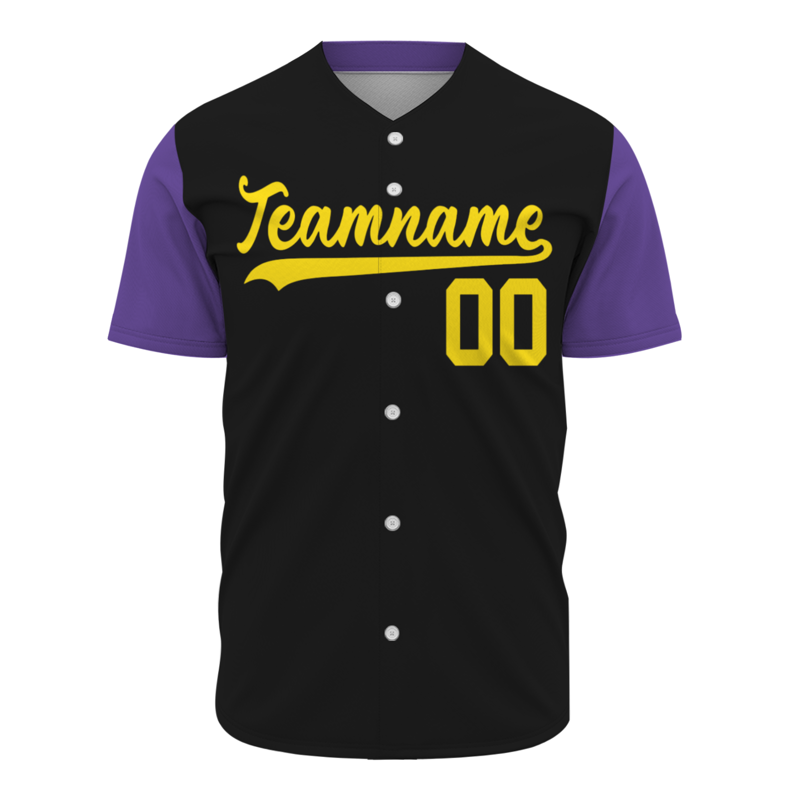 Custom Black Green Two Tone Authentic Baseball Jersey