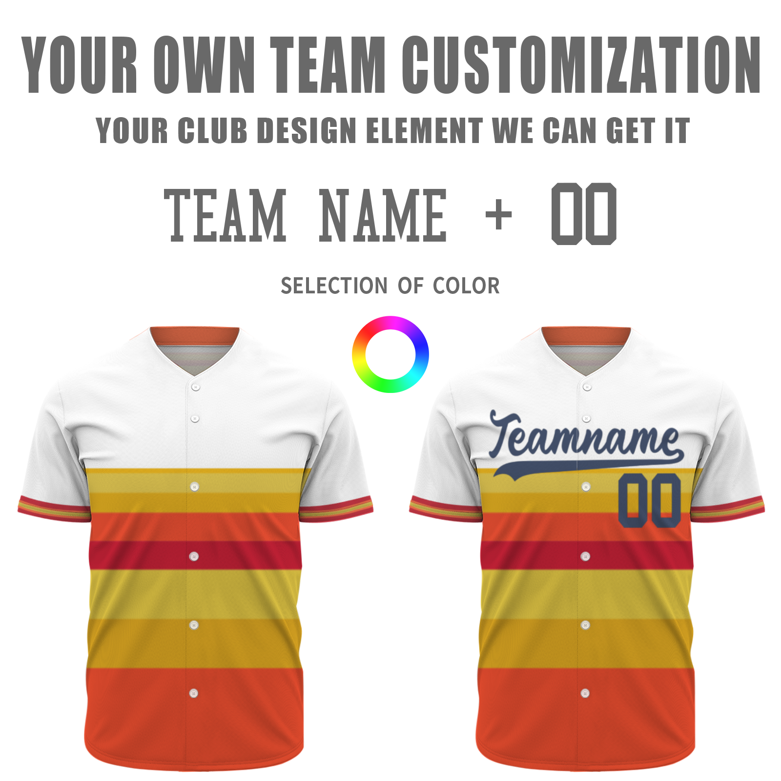 Custom White Yellow Stripes Drak Gray Authentic Baseball Jersey