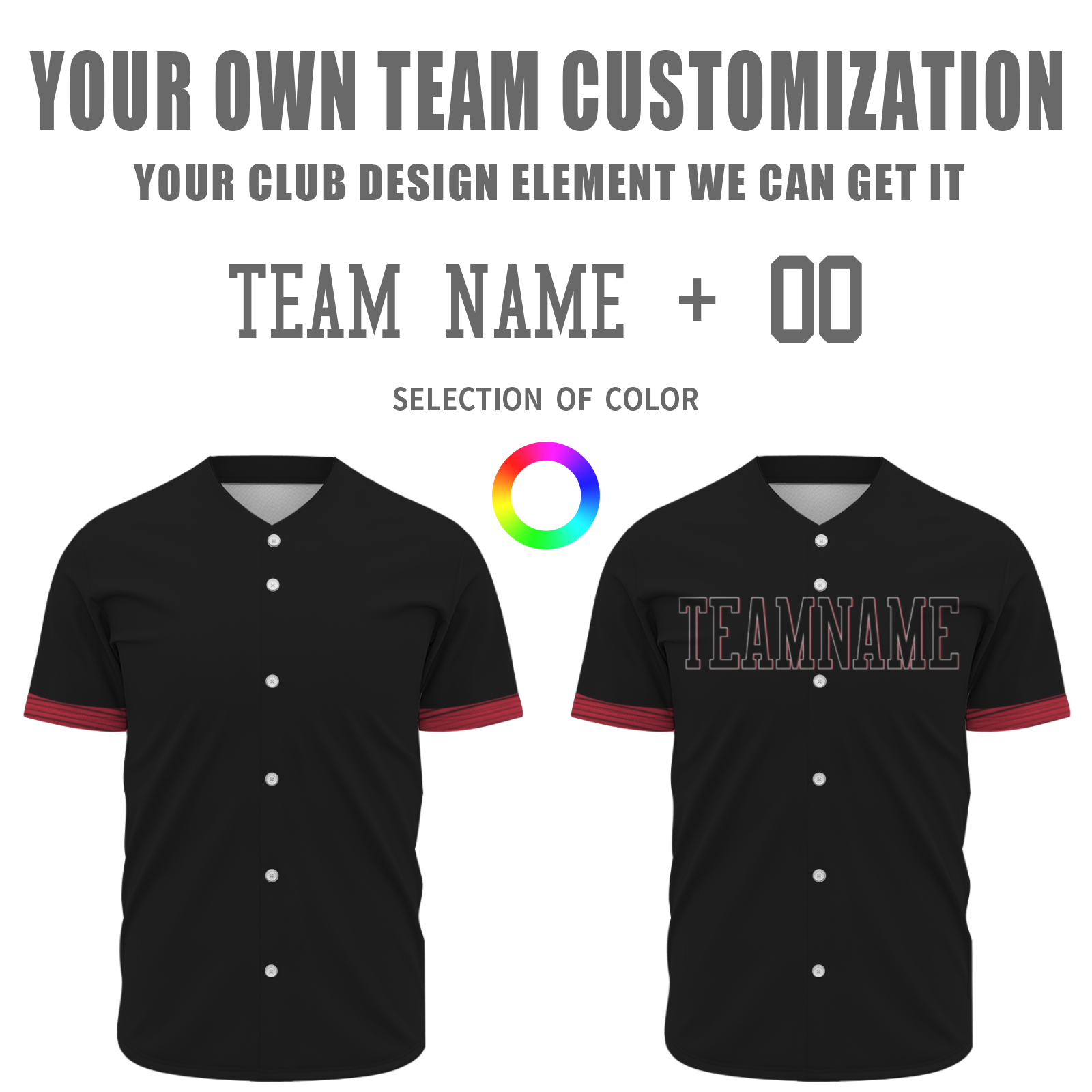 Custom Black Black-White Authentic Baseball Jersey