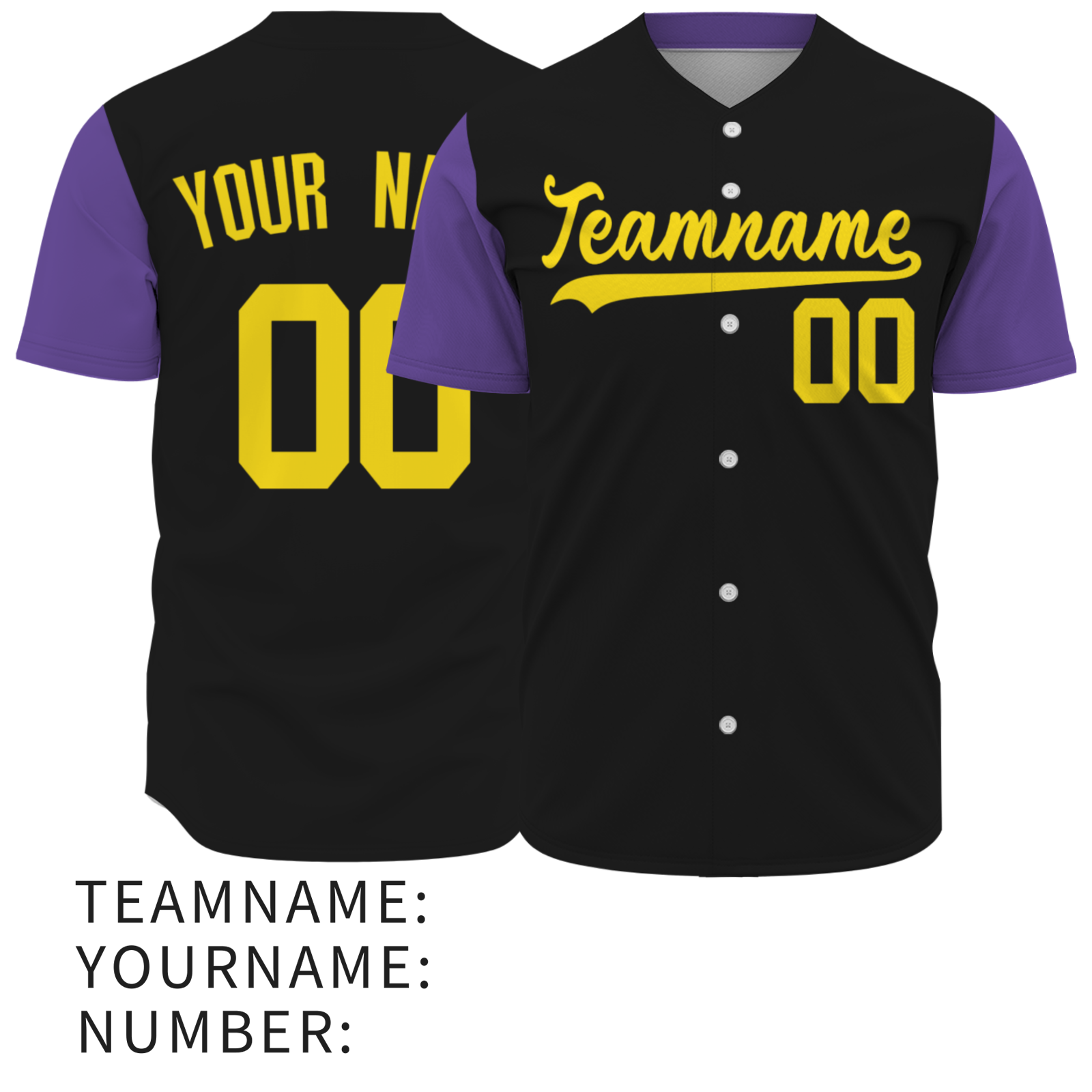 Custom Black Green Two Tone Authentic Baseball Jersey