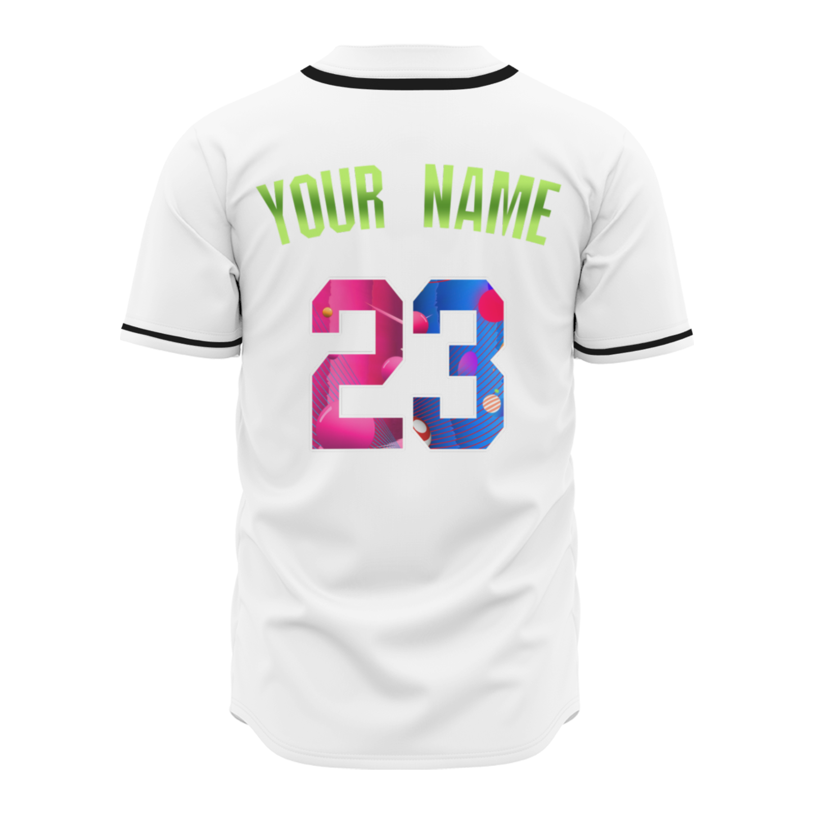 Custom Black Pink-Indigo Authentic Victoroar Baseball Jersey