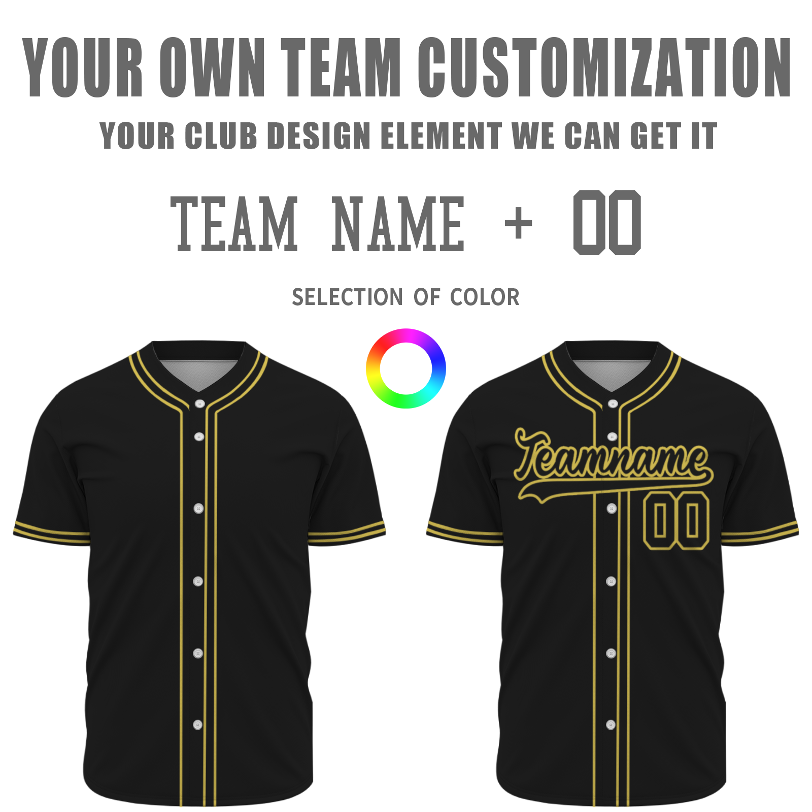 Custom Black Orange-White Authentic Baseball Jersey