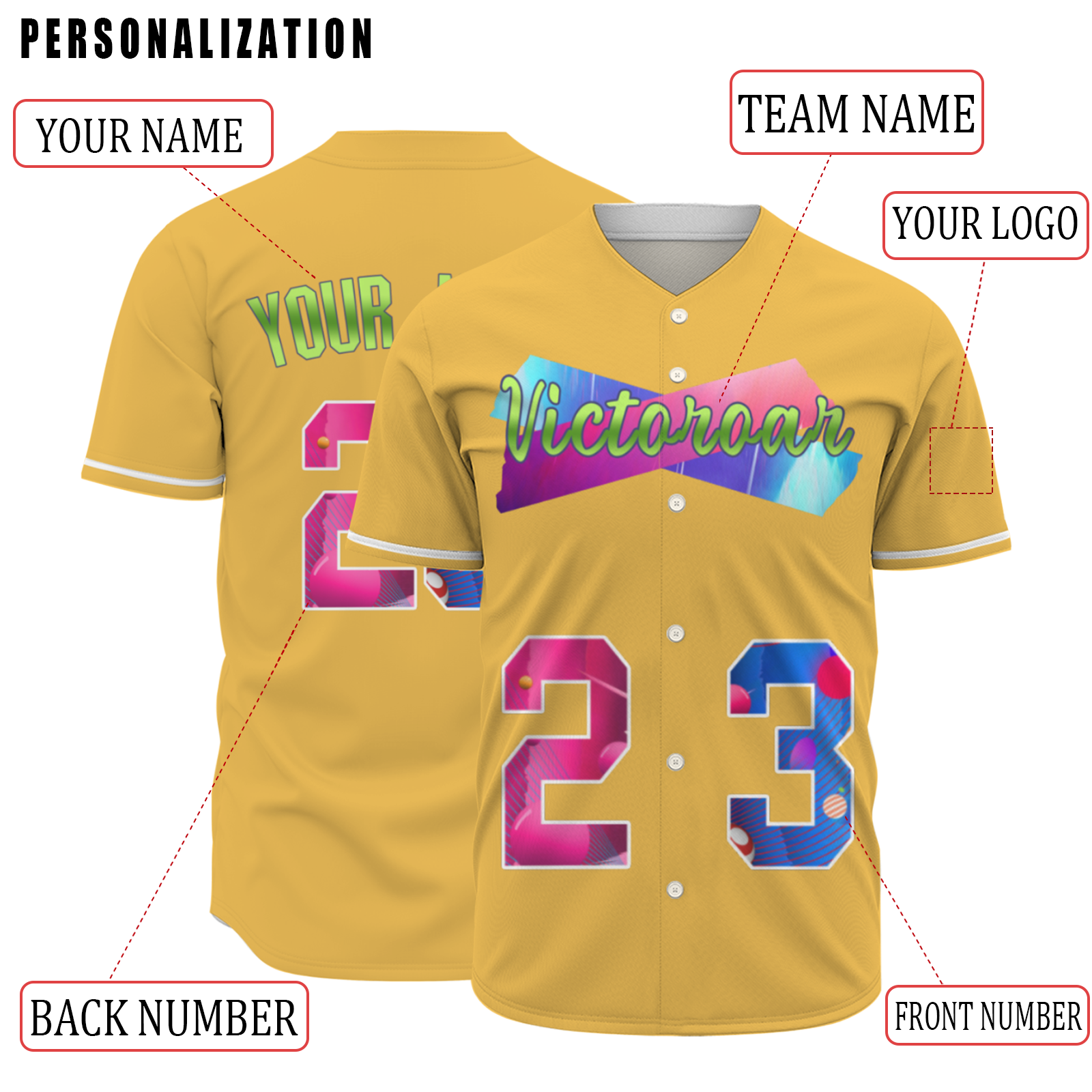 Custom Black Pink-Indigo Authentic Victoroar Baseball Jersey