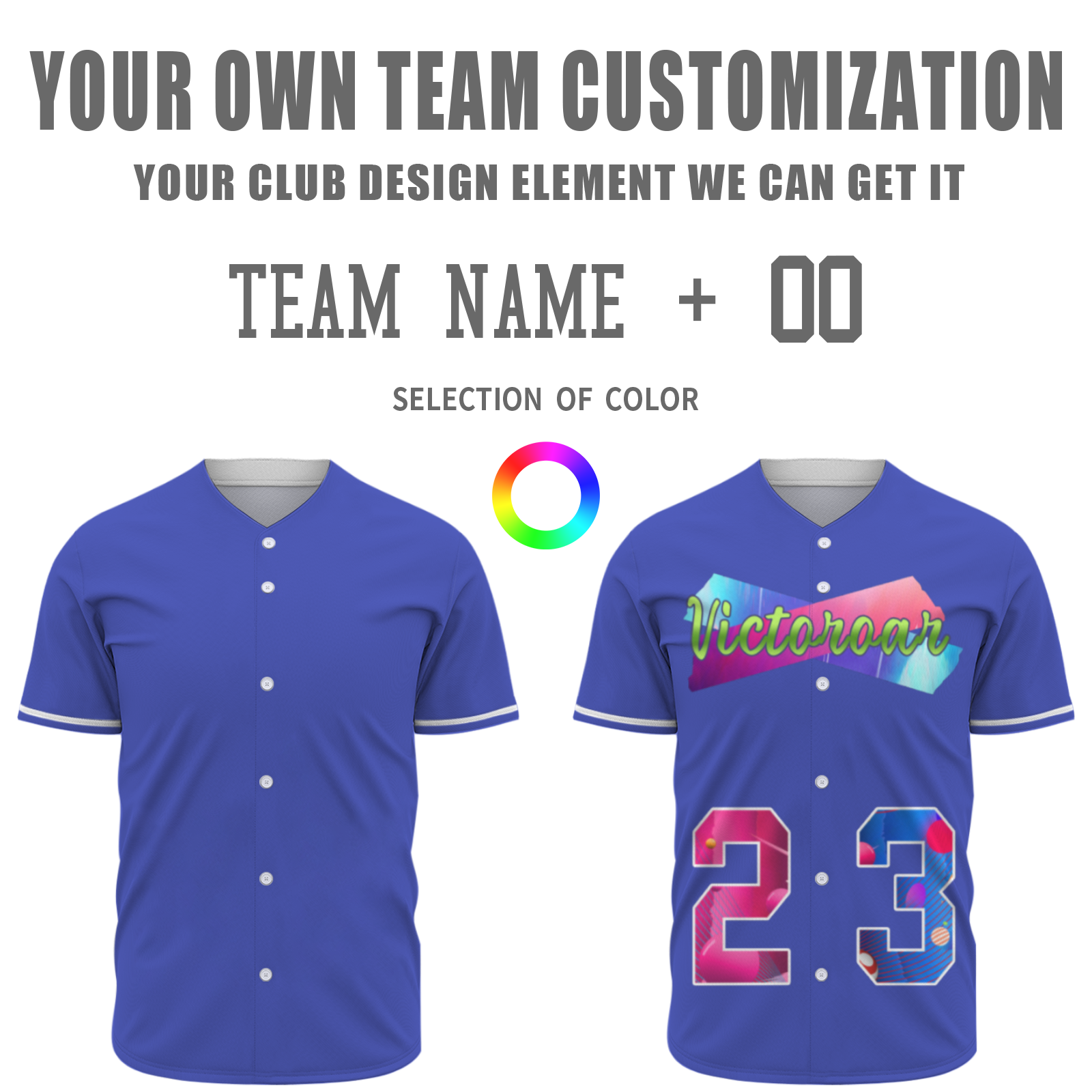 Custom Black Pink-Indigo Authentic Victoroar Baseball Jersey