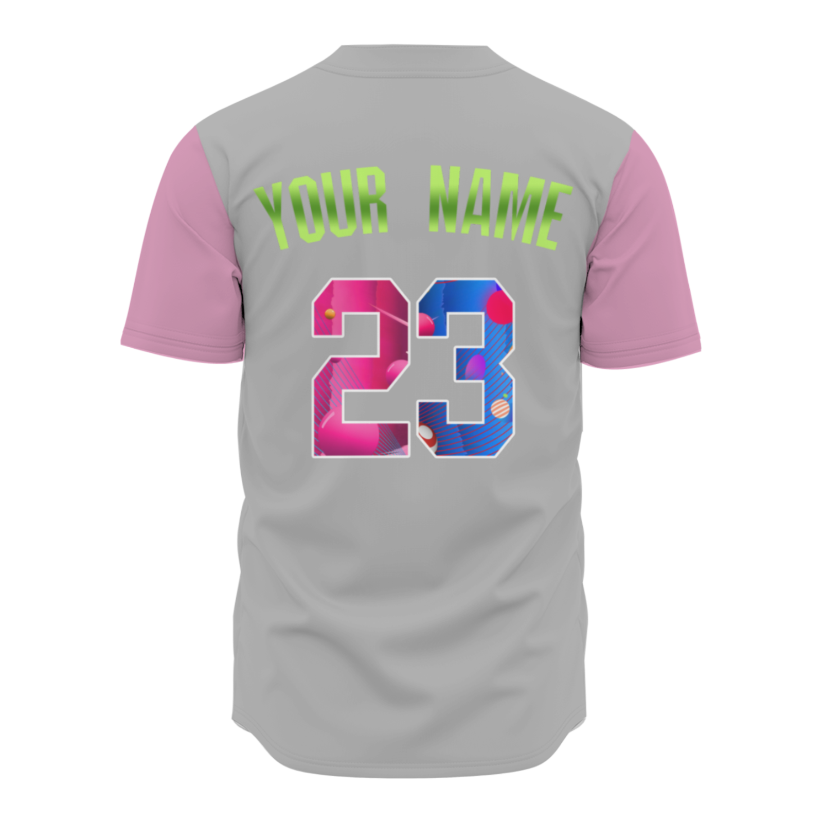 Custom Black Pink-Indigo Authentic Victoroar Baseball Jersey